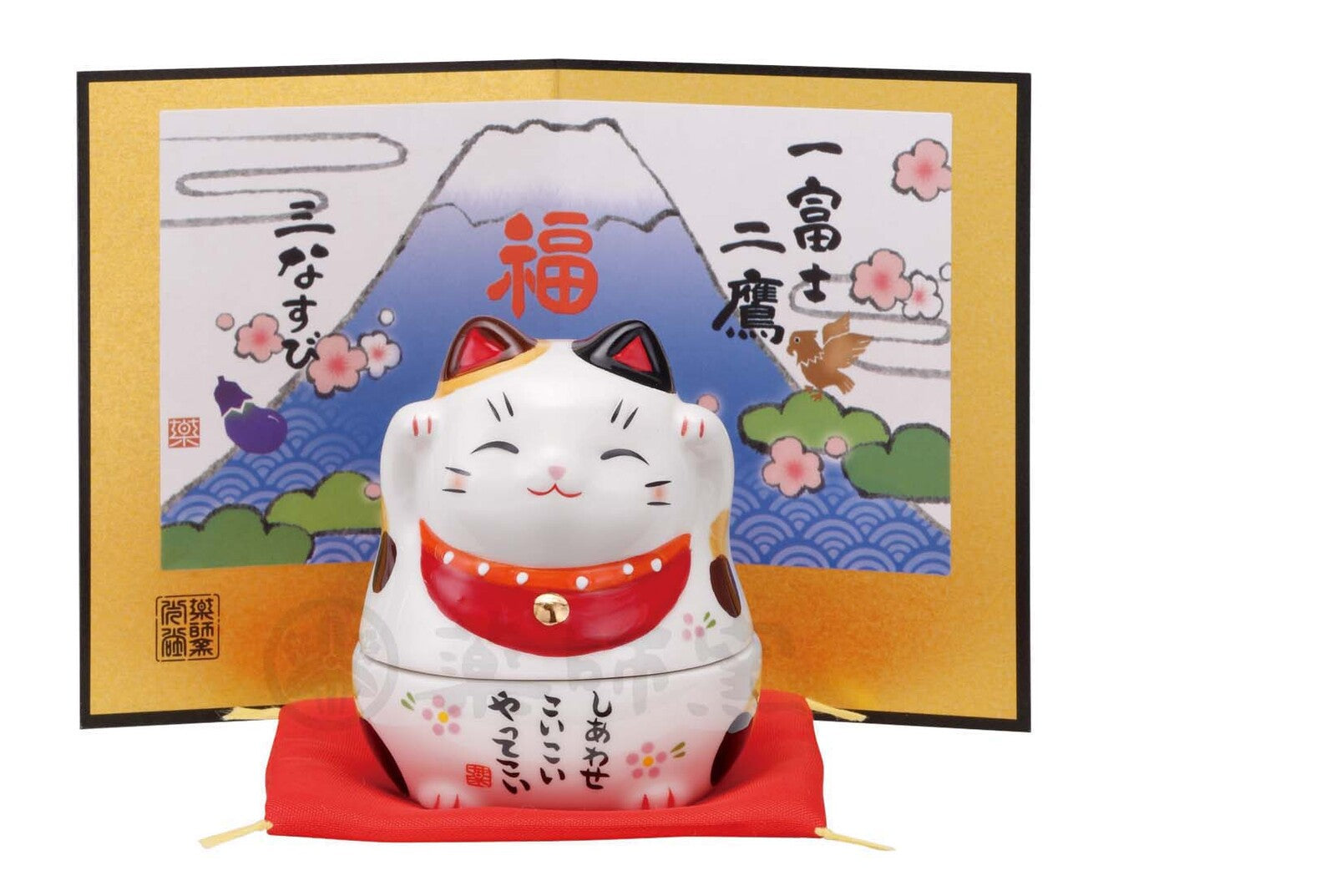 Statuette / Ornament - Animal Ornament Beckon Cat